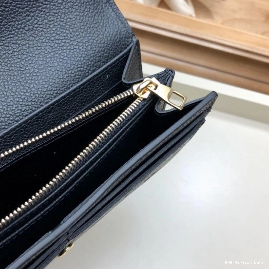 Aaa replica bags LOUIS WALLET VUITTON SARAH 0823